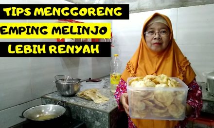 Trik Menggoreng Emping Melinjo Agar Kriuk Dan Gurih Maksimal