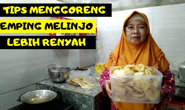 Trik Menggoreng Emping Melinjo Agar Kriuk Dan Gurih Maksimal
