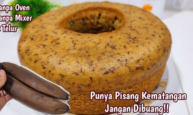Kreasi Pisang Lama: Bolu Lezat Dari Buah Yang Hampir Busuk
