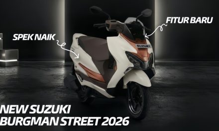 Desain Makin Sporty, Suzuki Burgman Street 125 Resmi Meluncur