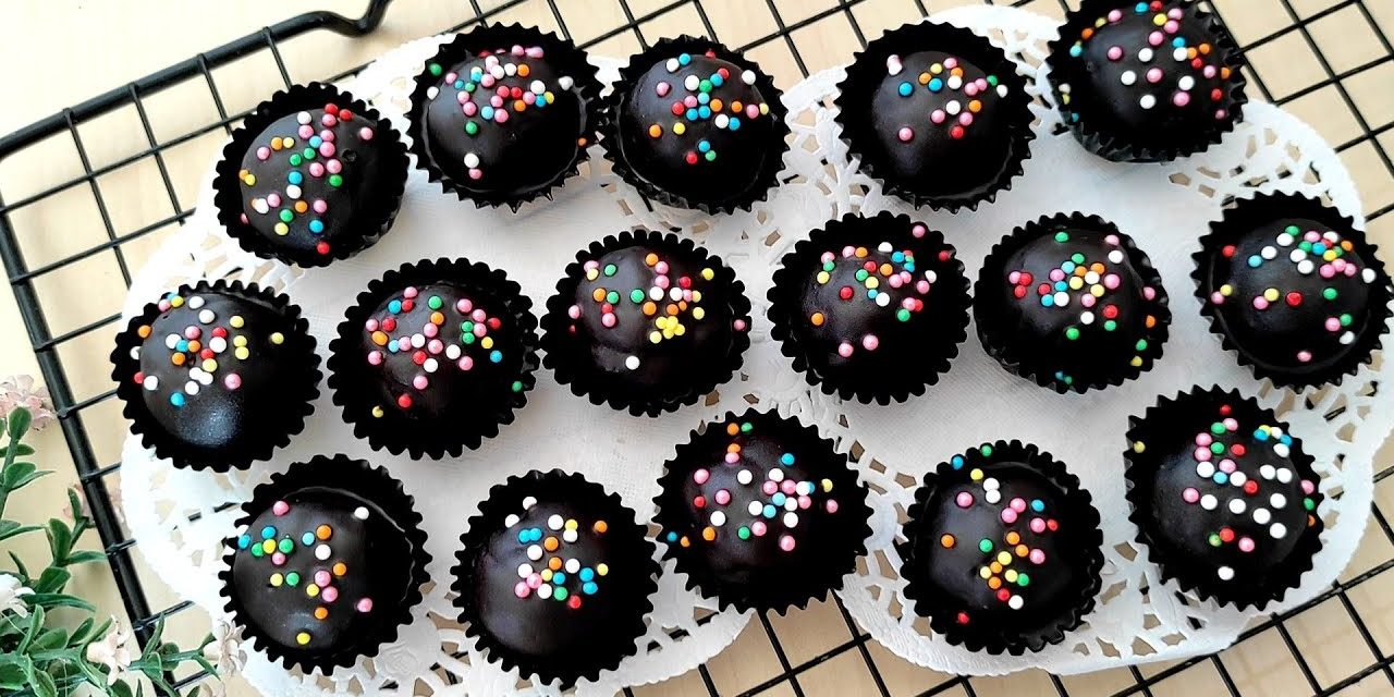 Kue Bola Bola Cokelat Yang Praktis Tanpa Perlu Oven