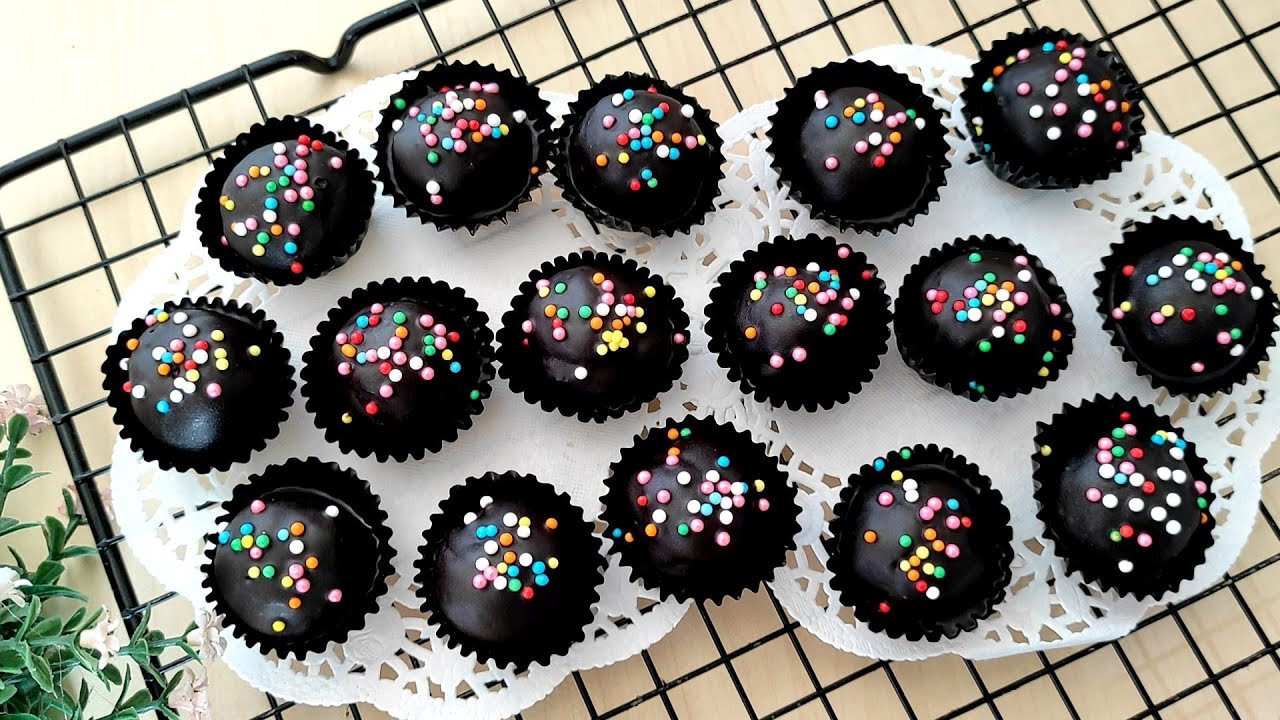 Kue Bola Bola Cokelat