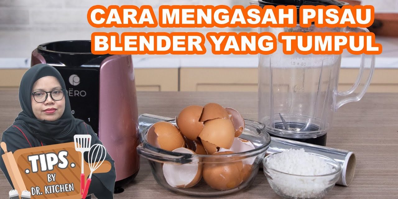 Cara Membersihkan Blender Dengan Cangkang Telur Bekas