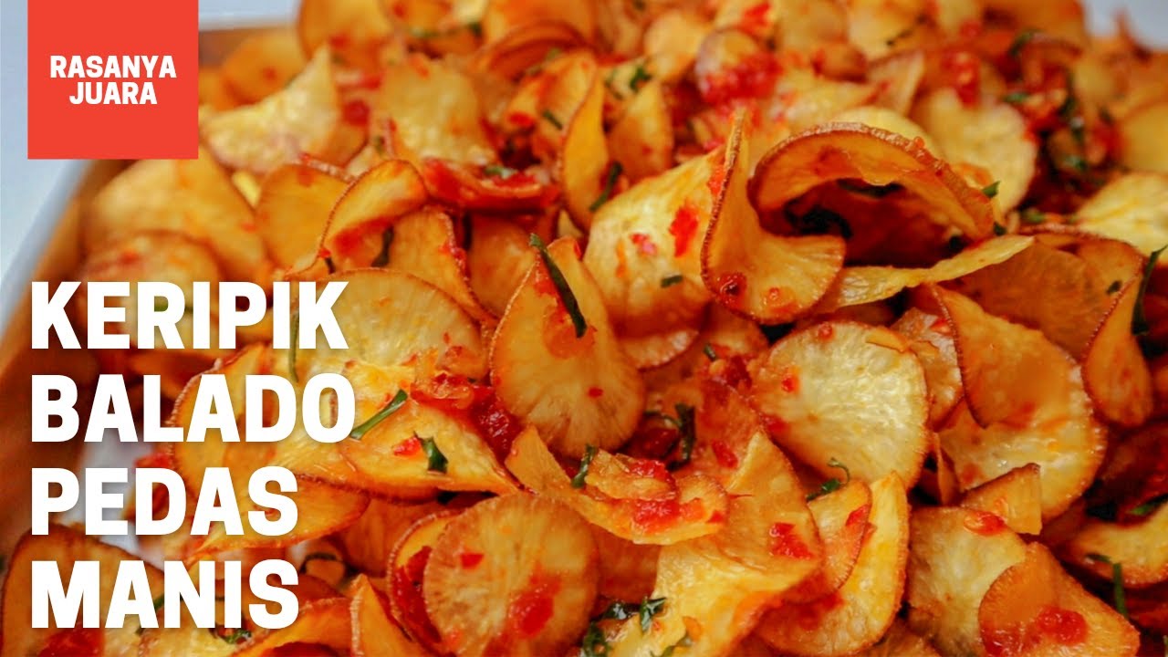 Keripik Singkong Pedas Manis