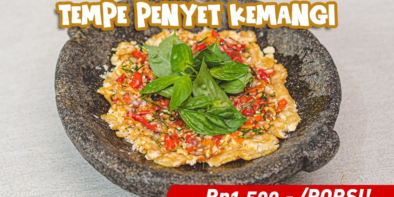 Tempe Penyet Tanpa Digoreng Ala Rumahan, Enak Dan Hemat