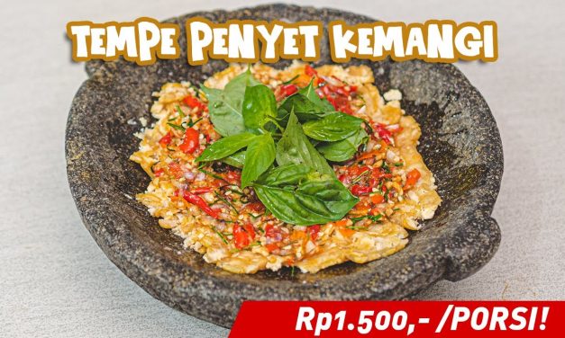 Tempe Penyet Tanpa Digoreng Ala Rumahan, Enak Dan Hemat