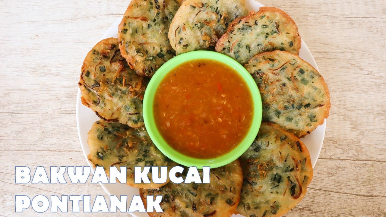 Bakwan Daun Kucai