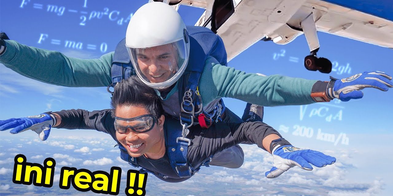 Olahraga Skydiving Hadirkan Persiapan Meluncur Dari Ketinggian
