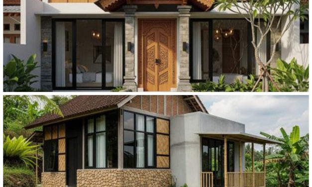 Sulap Teras Rumah Di Desa Jadi Modern Dengan Sentuhan Batu
