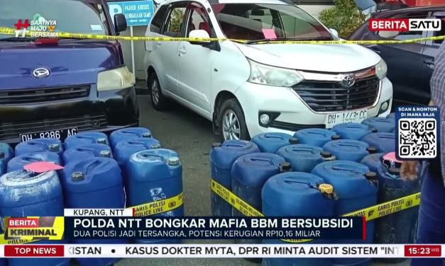 Polisi Bongkar Dugaan Penimbunan BBM Oleh Guru Di NTT