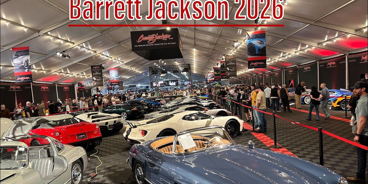 Barrett Jackson 2026 Pamerkan Mobil Kolektor Langka