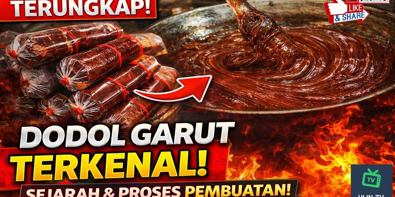Makanan Dodol Garut Khas Sunda Legendaris dan Kaya Cita Rasa