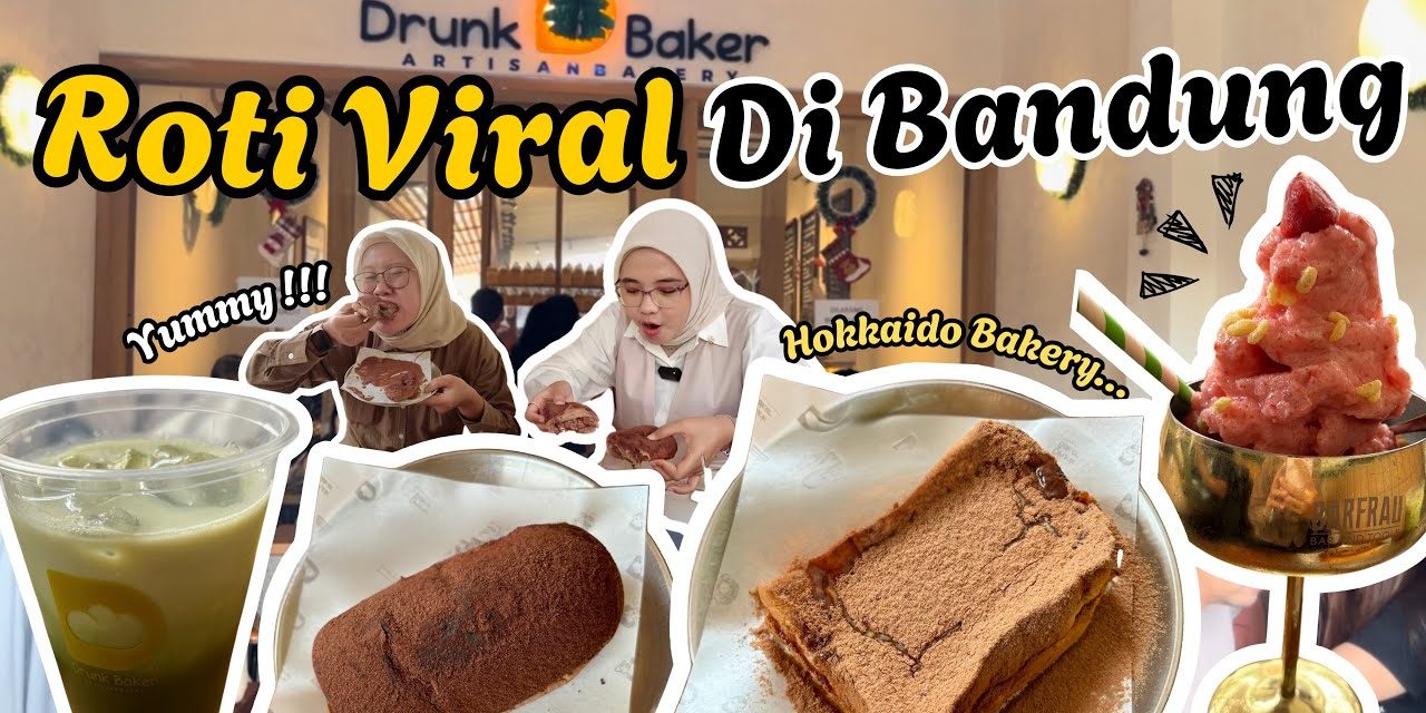 Drunk Baker Hadirkan Roti Lembut Jadi Buruan Pecinta Kuliner
