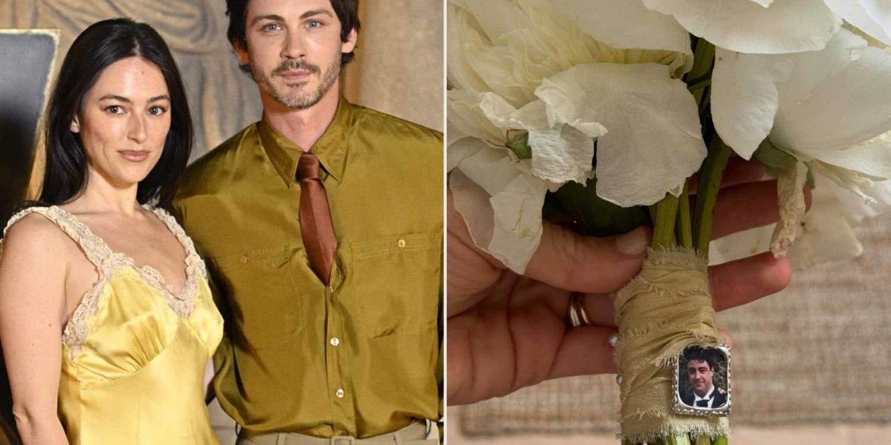 Akhir Bahagia! Logan Lerman Dan Ana Corrigan Resmi Menikah