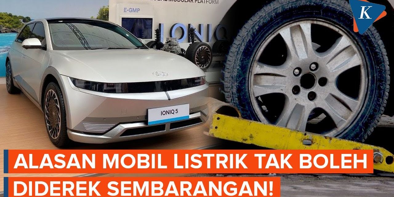 Bahaya Mengerikan Jika Mobil Listrik Di Derek Sembarangan
